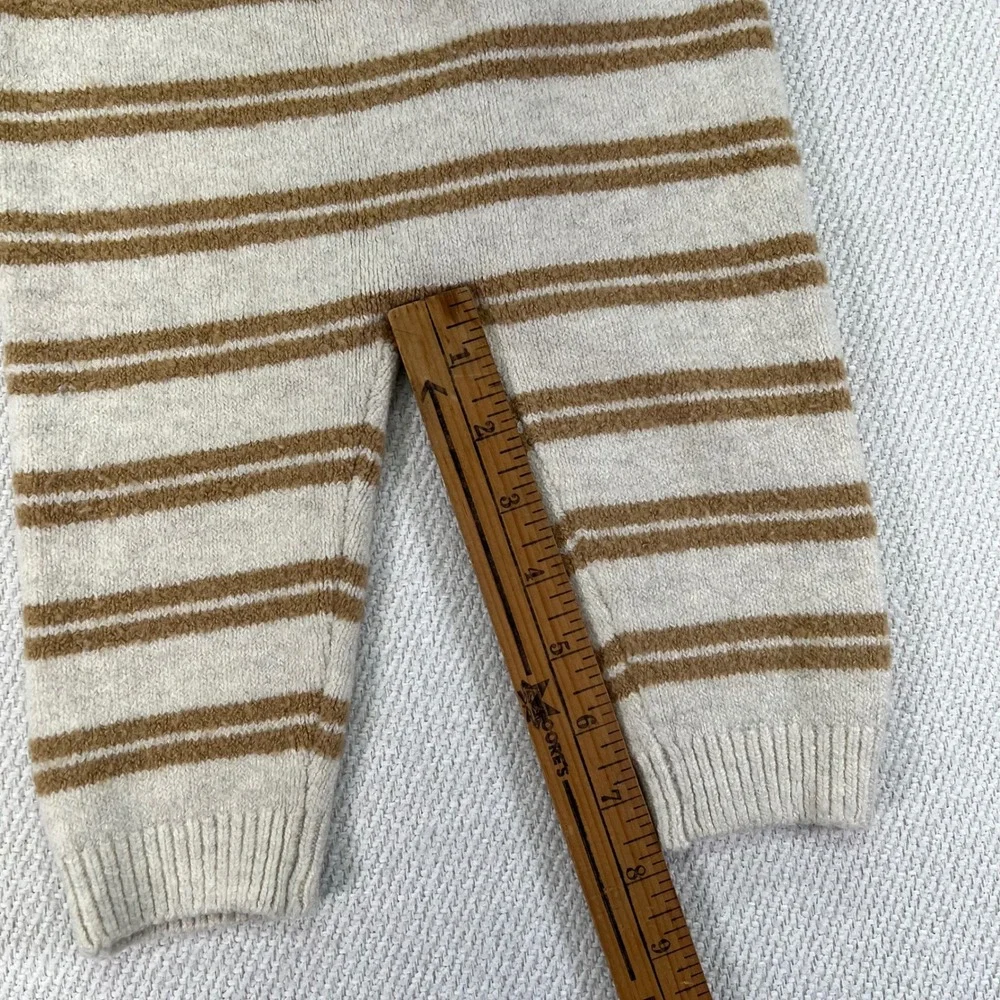 OshKosh Baby B'gosh Striped Knit‎ Hoodie and Pants Set Kids 12M Teddy Ears Soft